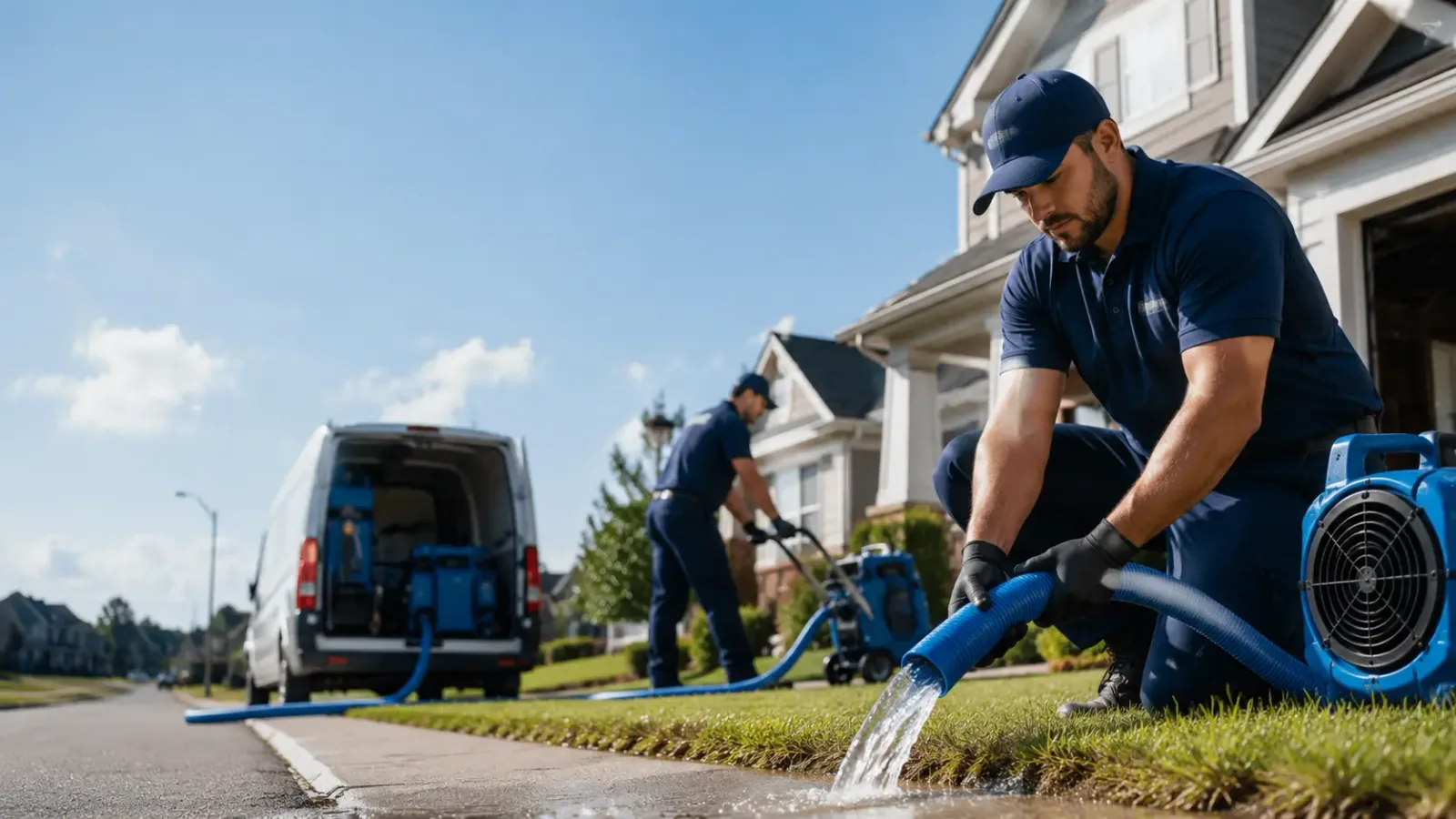 Flood Damage Restoration in Waldron, IN
